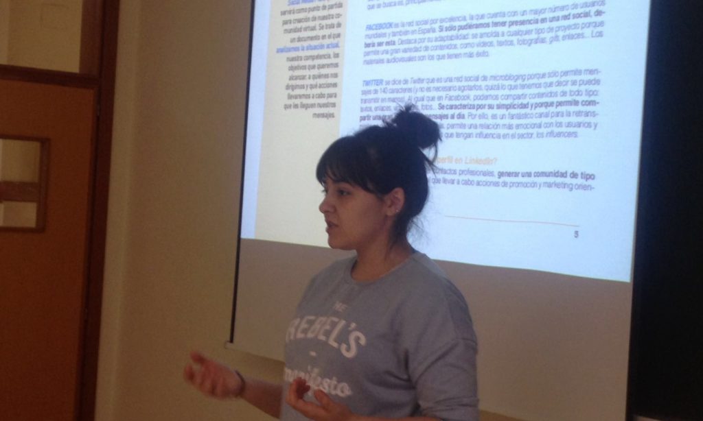 Jornada formativa ‘Técnicas y contenidos en la Comunicación cultural y social a través de las Redes Sociales’