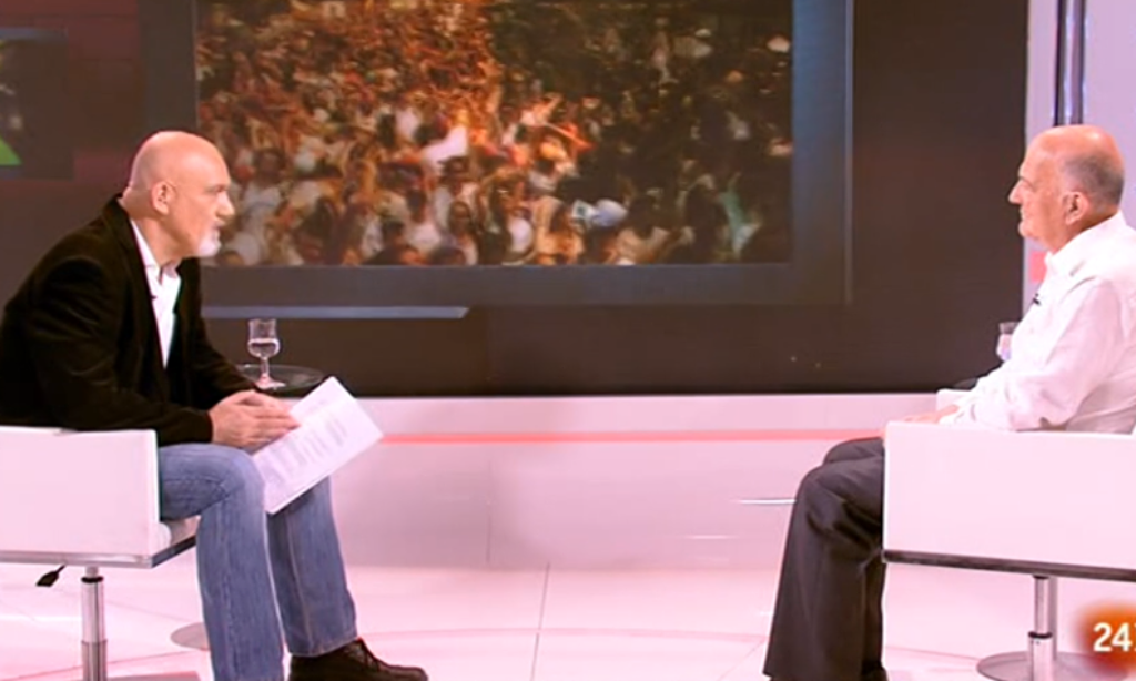 Nuestro colegiado Manuel Alcántara es entrevistado el Canal 24 Horas de TVE sobre los últimos acontecimientos en Brasil y Nicaragua