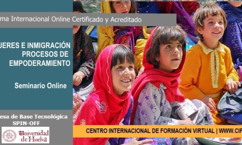 Seminario Internacional Online Certificado Acreditado: Mujeres e Inmigración. Procesos de Empoderamiento, con descuento para los/as colegiados/as de Copyscyl
