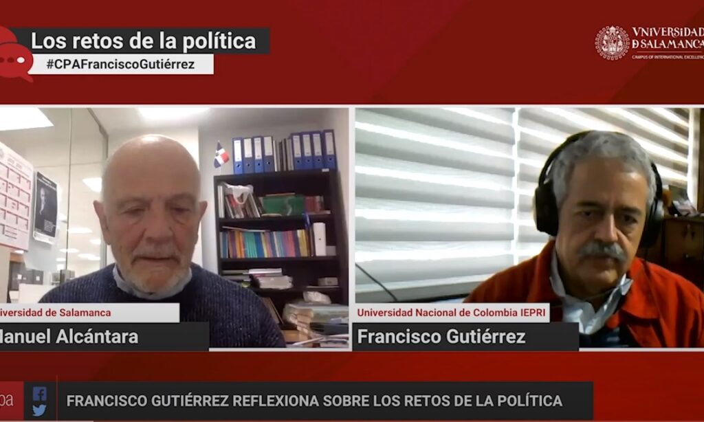 «Los retos de la política», con Manuel Alcántara. Programa 1×07 (Fecha: 11 de febrero de 2021)