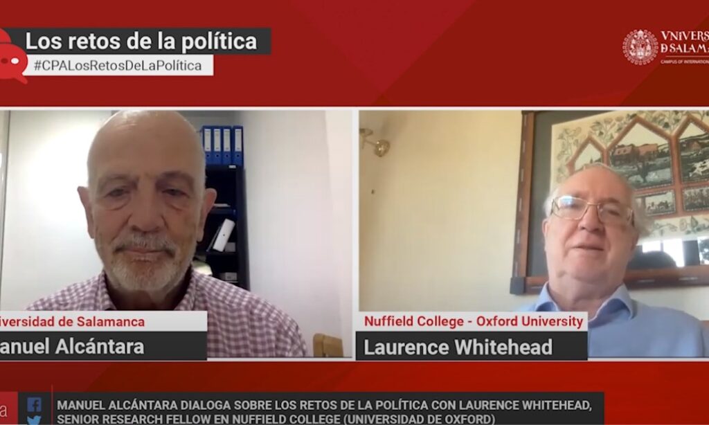 Así comenzó la nueva temporada de «Los retos de la política», el programa del Área de Ciencia Política – USAL en el que Manuel Alcántara conversa con diferentes especialistas