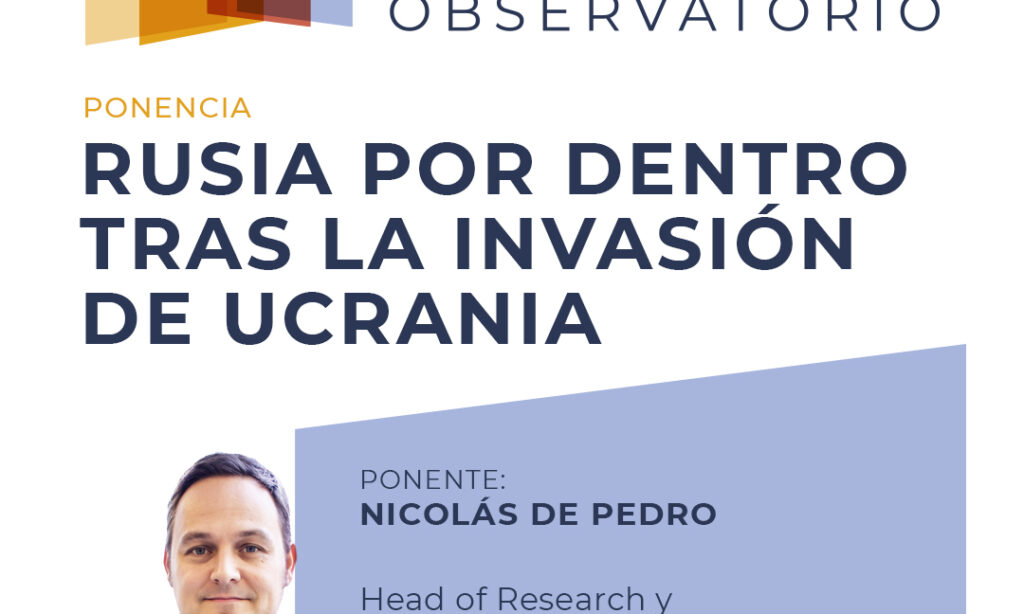 Conferencias en abierto de Observatorio, organizada por IUNIT, en las que se debatirá sobre la realidad política, económica y social (Fechas: 4  y 5 de mayo de 2022)