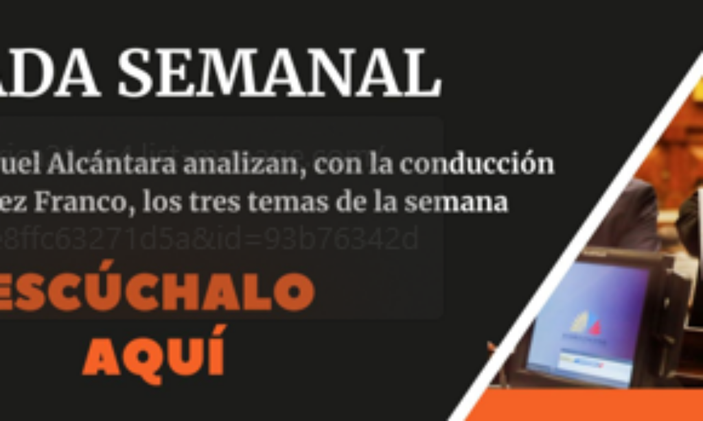 Podcast – «Mirada Semanal» Episodio 11, 2ª semana de abril de 2023