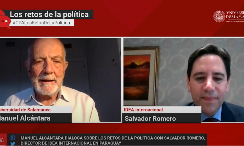 «Los retos de la política», con Manuel Alcántara. Programa 3×17 (Fecha: 2 de mayo de 2023)