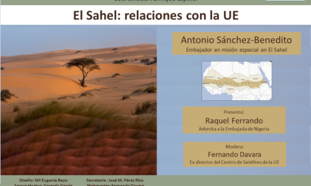 «Tertulia en Barbecho», encuentro semanal coordinado por Enrique Espinel: “El Sahel: relaciones con la UE” (Fecha: jueves 4 de mayo de 2023 a las 19:30)