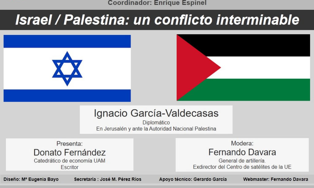 Comienzo de «Tertulia en Barbecho», encuentro semanal coordinado por Enrique Espinel: “Israel/Palestina: un conflicto interminable” (Fecha: jueves 19 de octubre de 2023 a las 19:30)