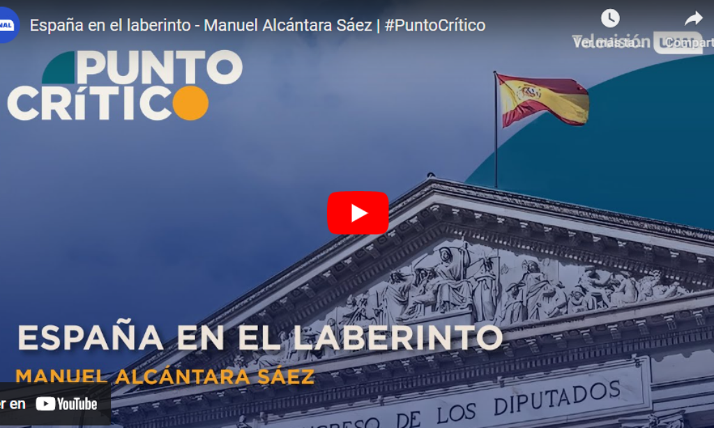 Entrevista a nuestro colegiado Manuel Alcántara en el digital «Punto Crítico» el 7 de diciembre de 2023