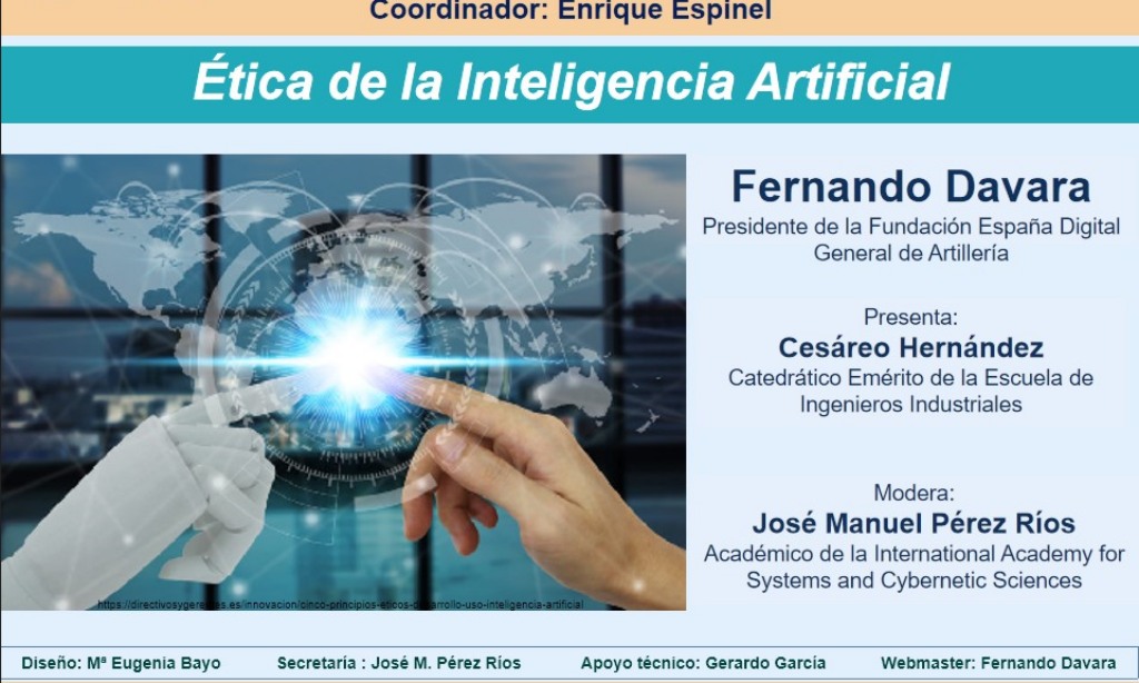 «Tertulia en Barbecho», encuentro semanal coordinado por Enrique Espinel: “Ética de la Inteligencia Artificial” (Fecha: jueves, 21 de diciembre de 2023, a las 19:00)