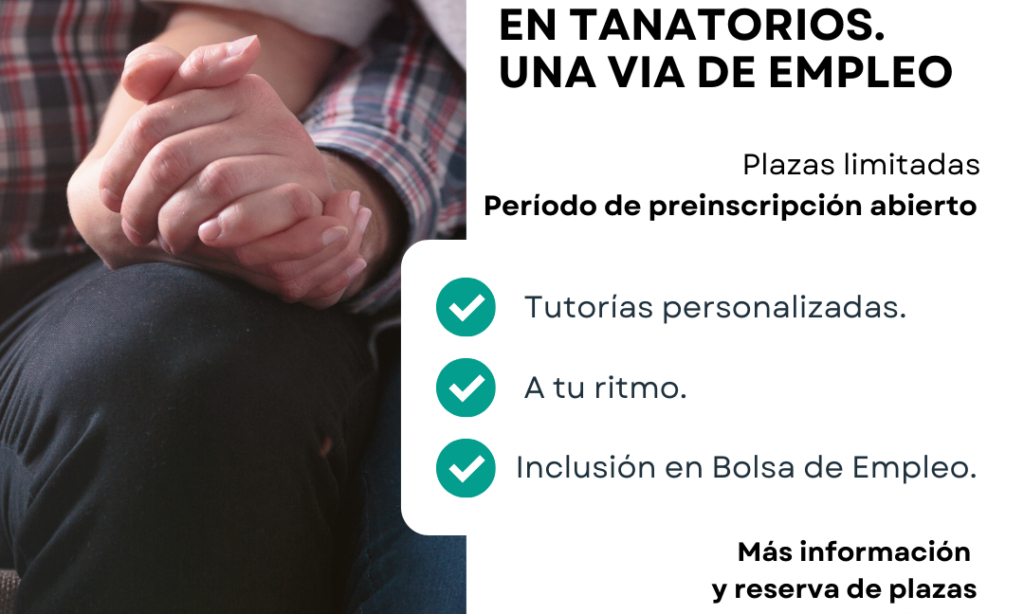 Curso Online Especializado, Certificado y Acreditado: El Trabajo Social en Tanatorios. Una Vía de Empleo – Centro Internacional de Formación Virtual. Con descuento del 20% para Colegiadas/os de Copyscyl (Fecha: acceso inmediato una vez realizada la matrícula)