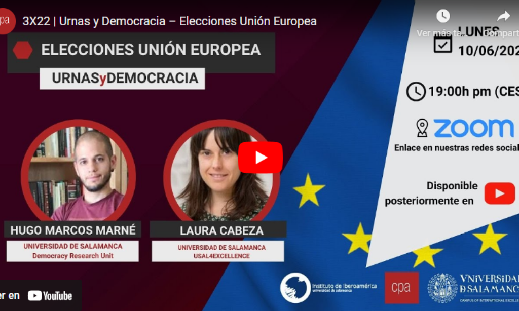 «Urnas y Democracia». Programa 3×22: – Elecciones Unión Europea (Fecha: 10 de junio de 2024)