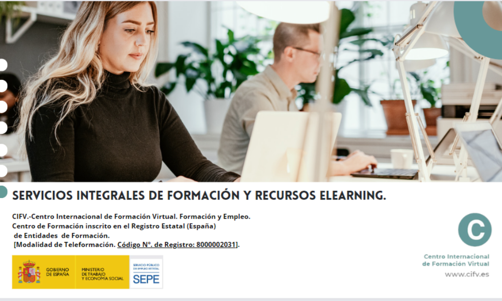Curso Universitario de Especialización del Centro Internacional de Formación Virtual (CIFV): Acompañamiento y Diseño de Itinerarios para el Empleo. Modalidad Online. Con descuentos del 20% para Colegiadas/os de Copyscyl (Fecha: acceso inmediato una vez realizada la matrícula)