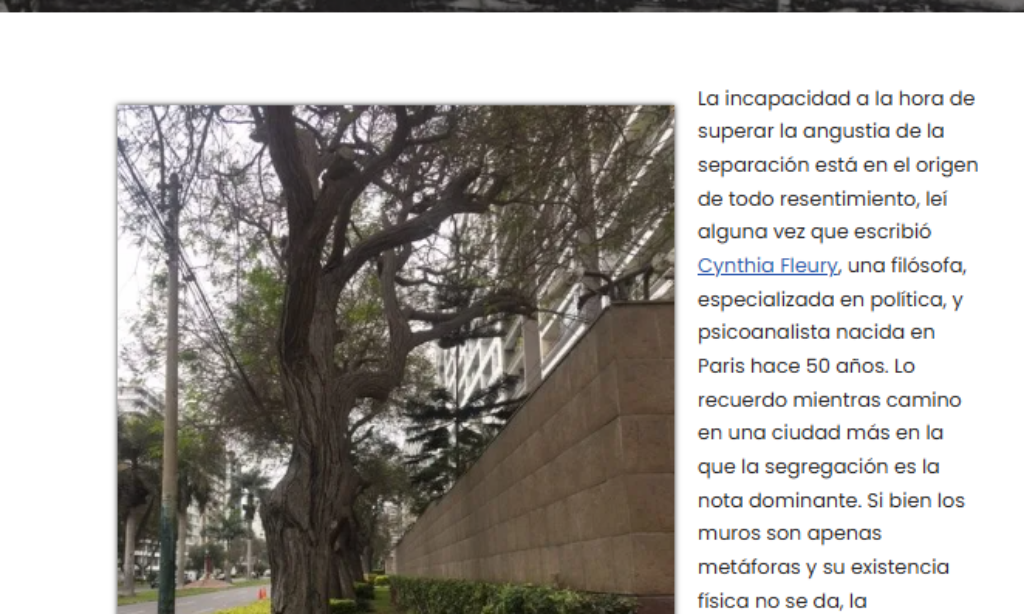Artículo: “El resentimiento”, por Manuel Alcántara, publicado en la Esquina Revestida el día 25 de octubre de 2024