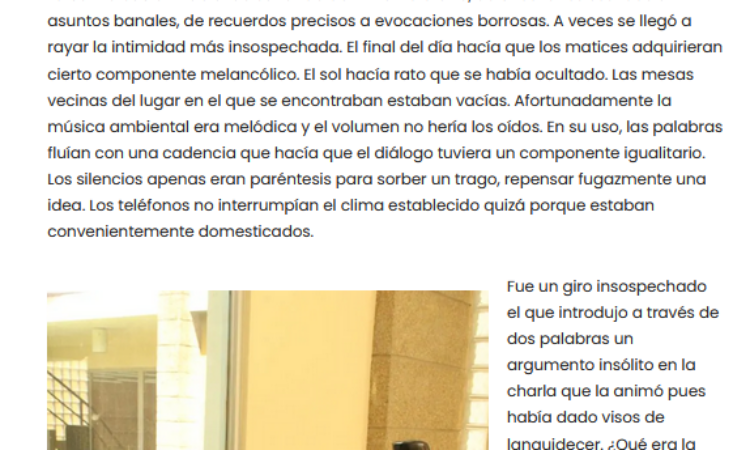 Artículo: «Potencial creativo» de Manuel Alcántara, publicado en La Esquina Revestida el 22 de noviembre de 2024