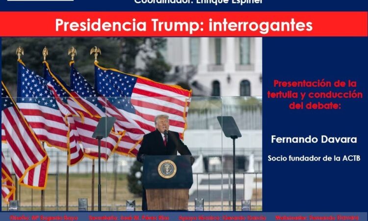 «Tertulia en Barbecho», encuentro semanal coordinado por Enrique Espinel: «Presidencia Trump: interrogantes» (Fecha: jueves, 23 de enero de 2025, a las 19:30)