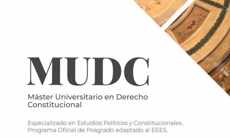 Máster de Derecho Constitucional del CEPC-UIMP curso 2025-2026 (Plazo Preinscripción: 19 de junio de 2025)