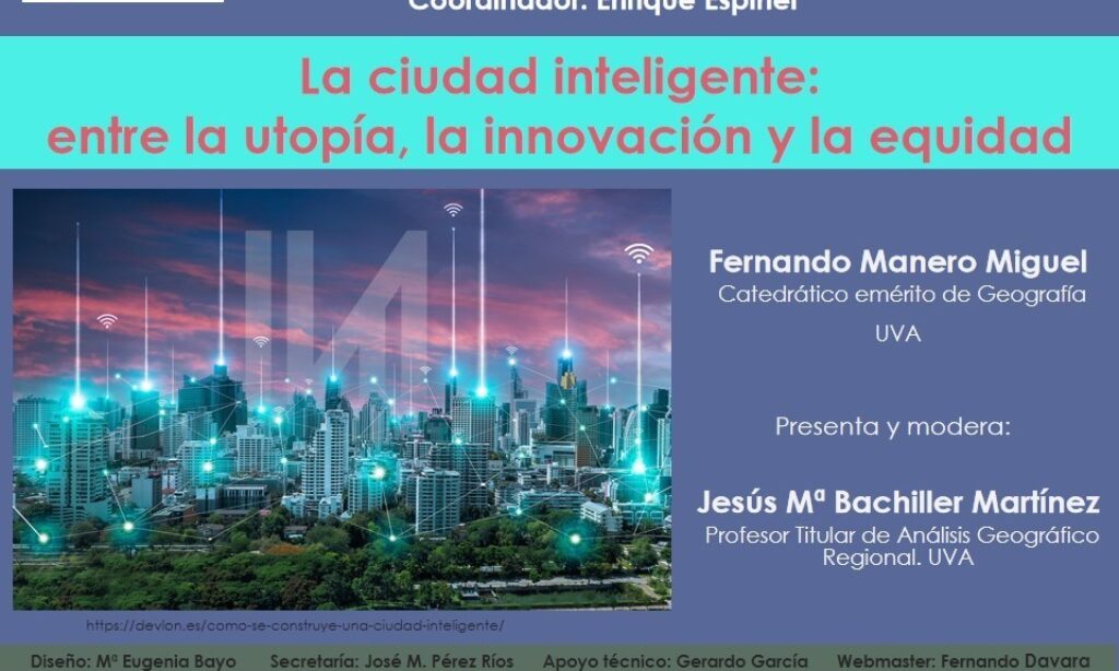 «Tertulia en Barbecho», encuentro semanal coordinado por Enrique Espinel: «La ciudad inteligente: entre la utopía, la innovación y la equidad» (Fecha: jueves, 8 de mayo de 2025, a las 19:30)