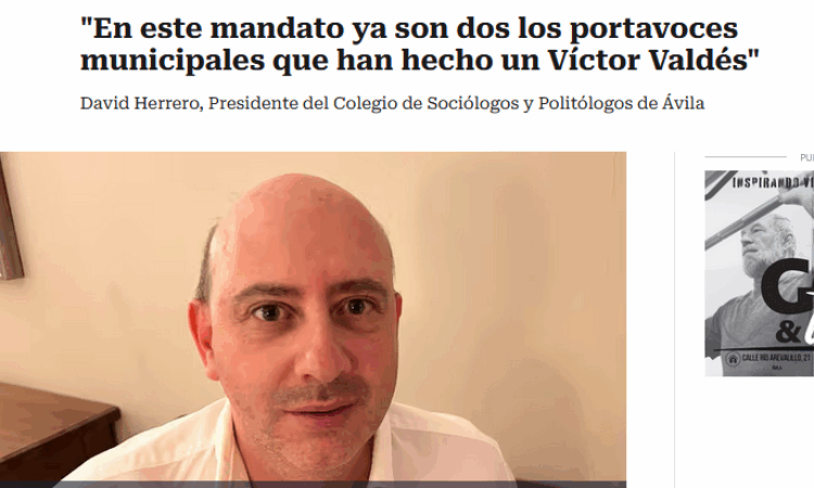 Comentario de opinión de David Herrero en Hoy por Hoy Ávila – junio