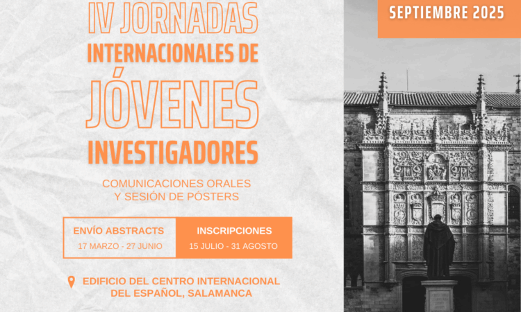 IV Jornadas Internacionales de Jóvenes Investigadores INNOVA 2025 en Salamanca (Fecha: del 24 al 26 de septiembre de 2025)